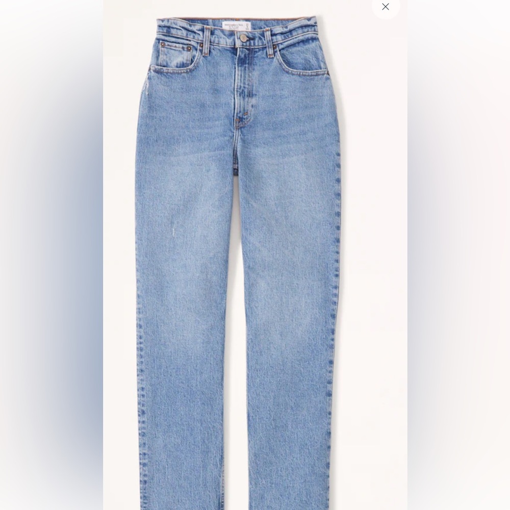 Abercrombie & Fitch High Rise Blue Jeans
